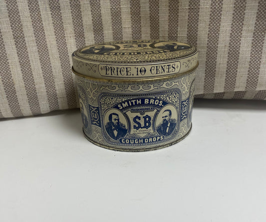 Vintage Smith Brothers Tin Box